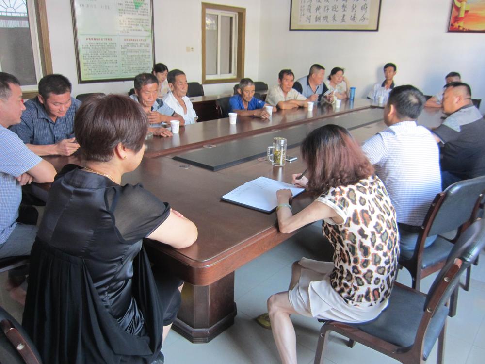 乌岭社区召开居民组长会议,布置开展推选居民代表和居民小组长工作